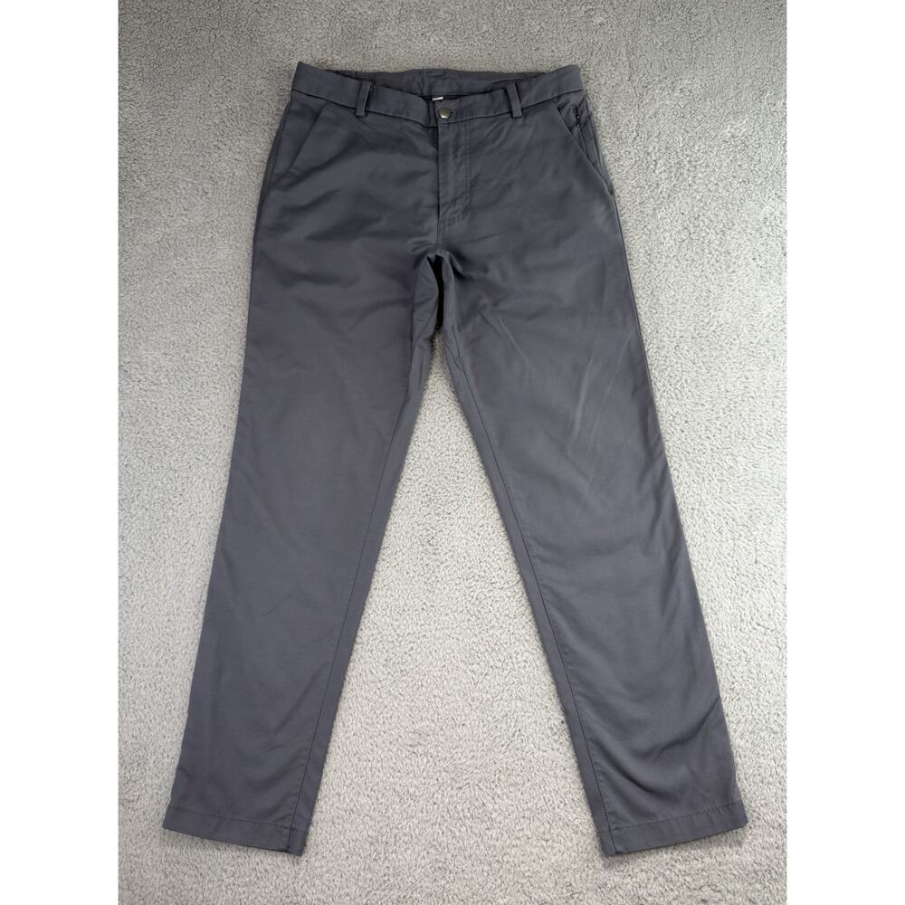 Lululemon Pants Mens 32X30 Gray Chino Regular Fit Commission Warpstreme LM5414S